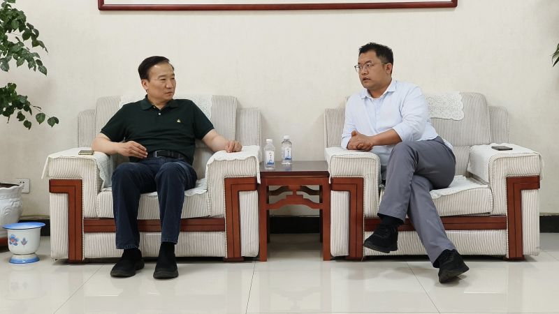 Stake官网集团董事长王智勇会見香港中科石油和海南青玉能源客人